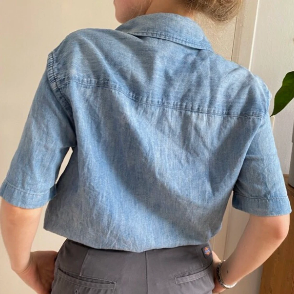 Denim  button up - 91