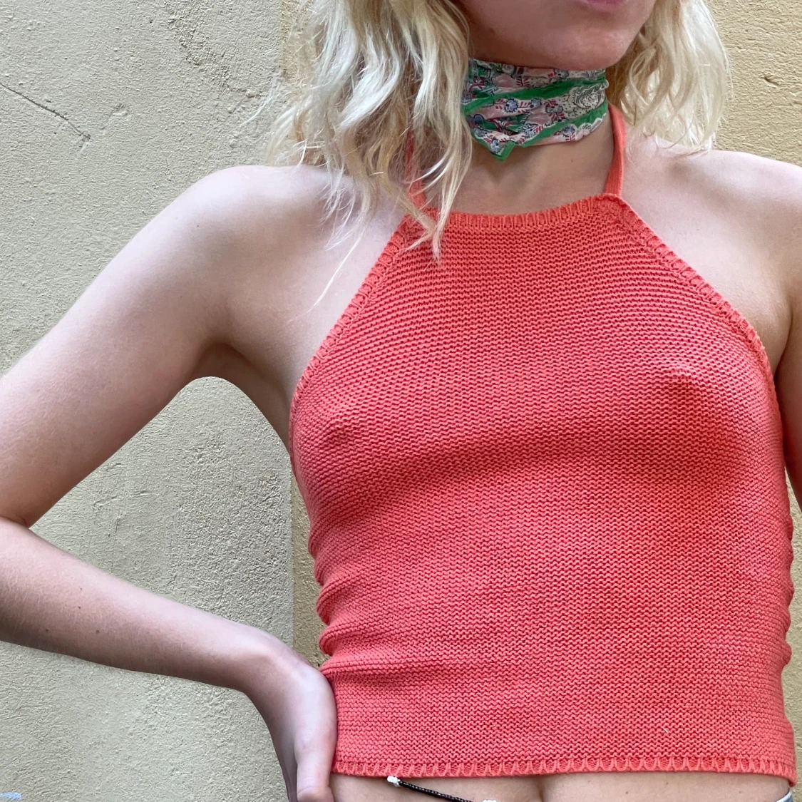 Peachy Knitted Top - 90