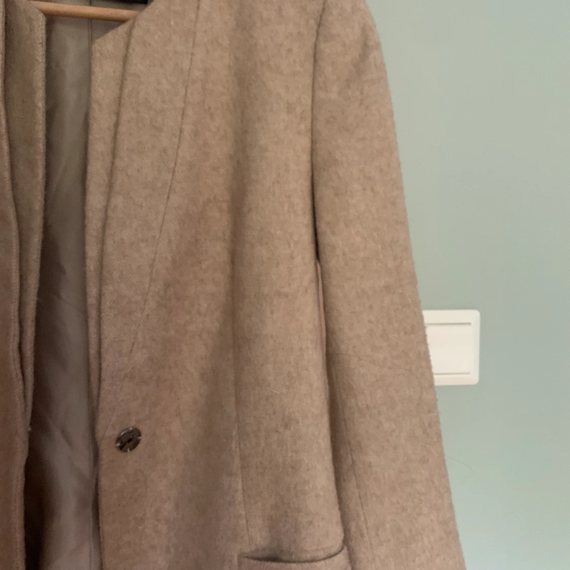 Klassisk beige kappa - 90