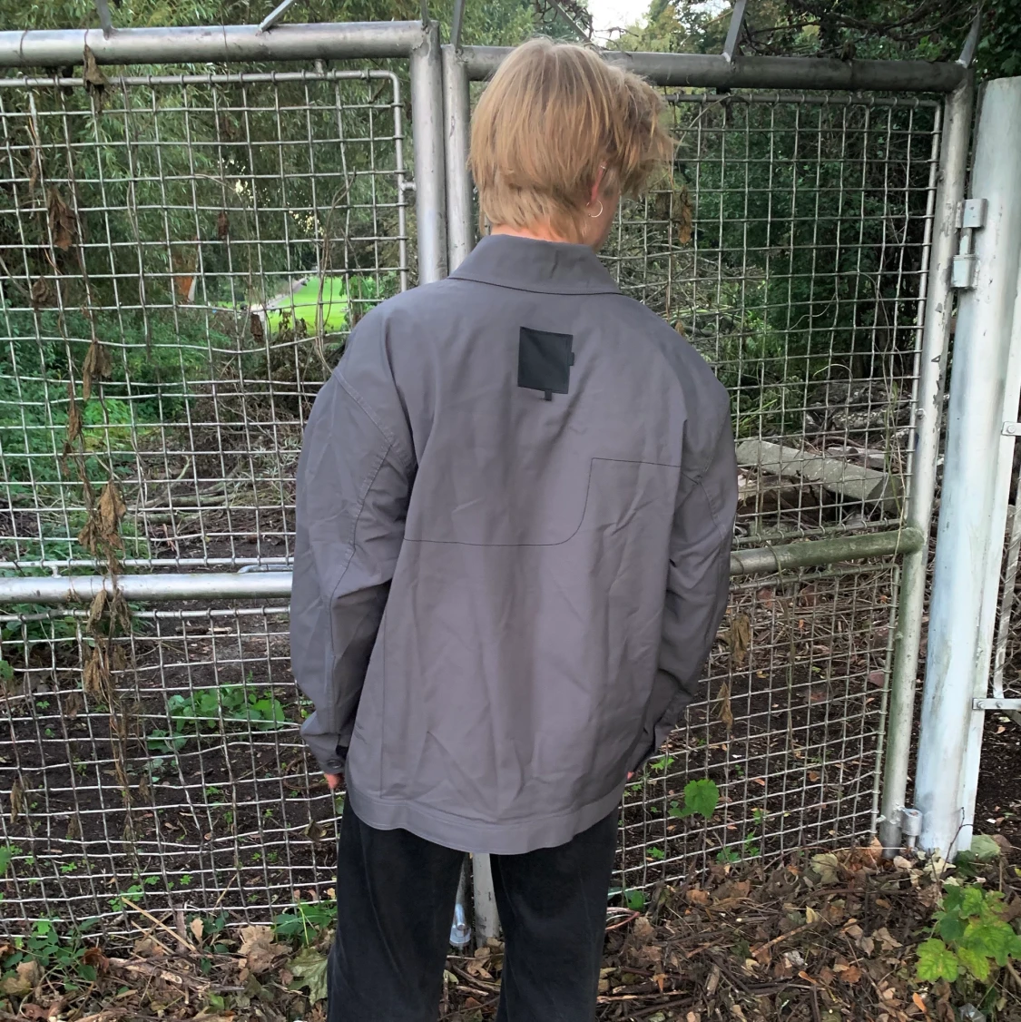 oversized grey jacket  - 91