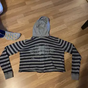 As Clean unik croptop hoodie i tunnt material 
