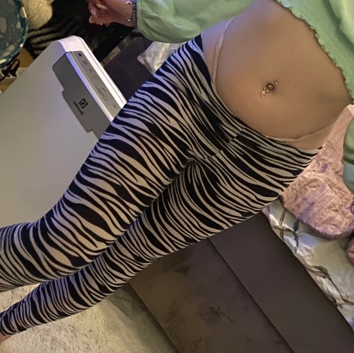 Zebra leggings - 90