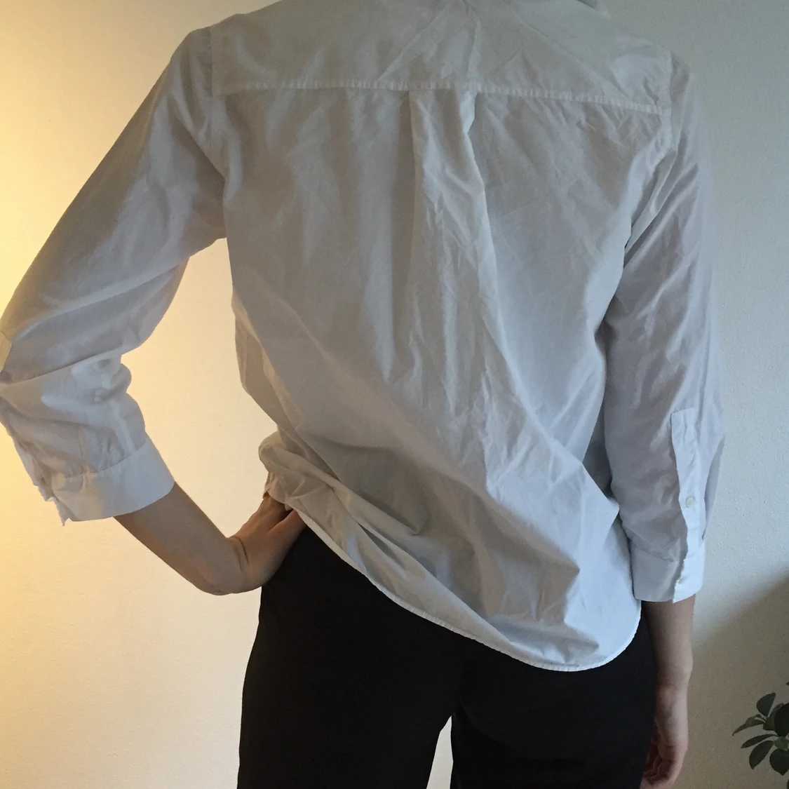 Vit COS-skjorta - 90