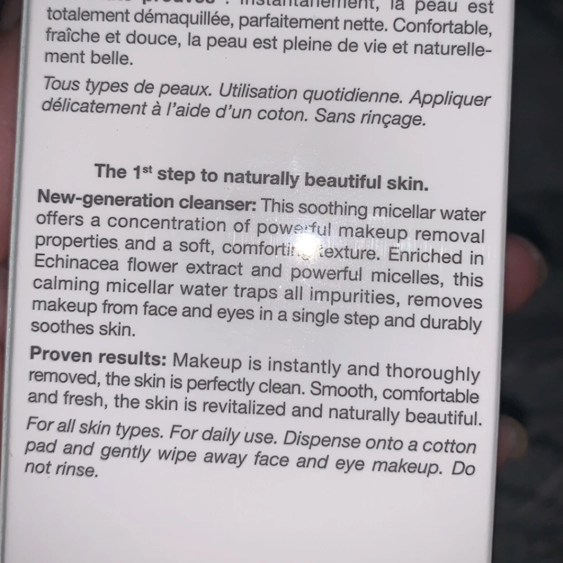 Dior smink borttagning  - 91