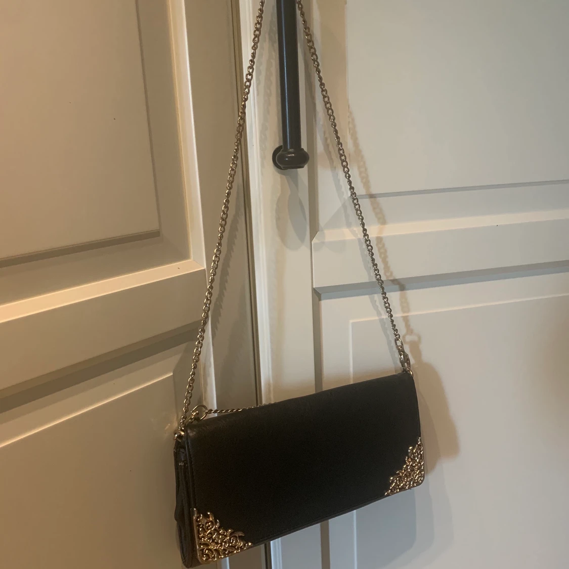 Super fin guldig väska 