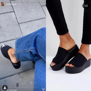 Steve Madden platåsandaler - Säljer dessa Steve Madden skorna i storlek 38. Köpta här på plick i superfint skick men passar inte riktigt min stil. Nästan helt oanvända och nypris ligger på 799kr🖤