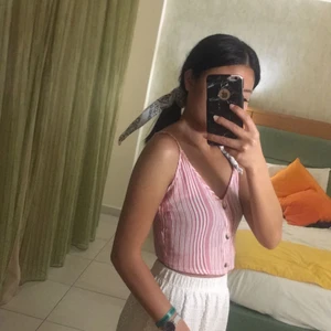 Crop linne - Söt randig linne