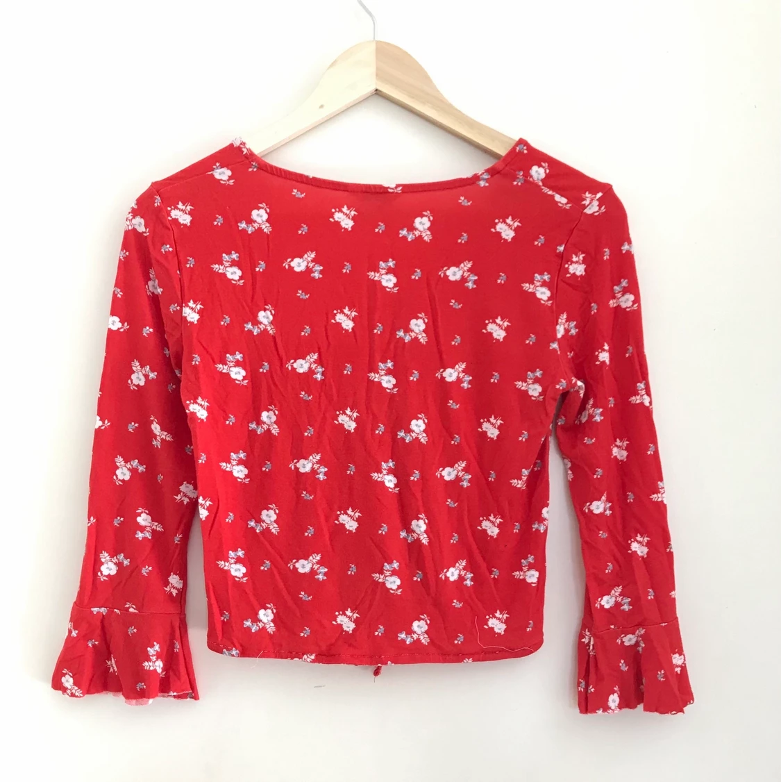 Rödblommig topp - 90