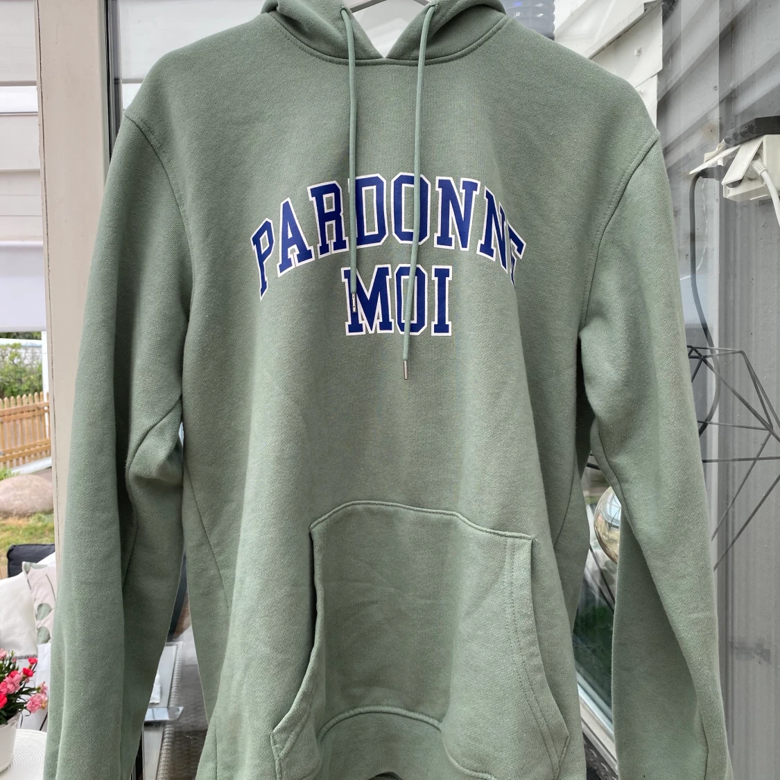 Hoodie med tryck - 91