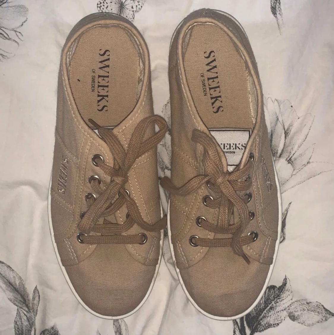 SWEEKS of sweden | Sneakers Beige Vegan Strl.37 - 91