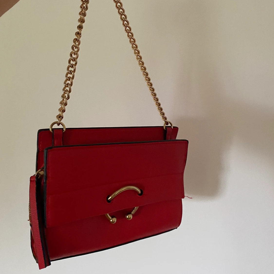 Röd fin väska - 91