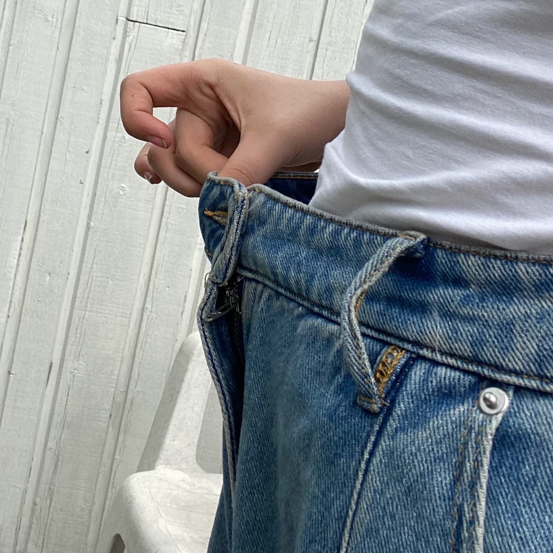 Baggy jeans från Zara - 90