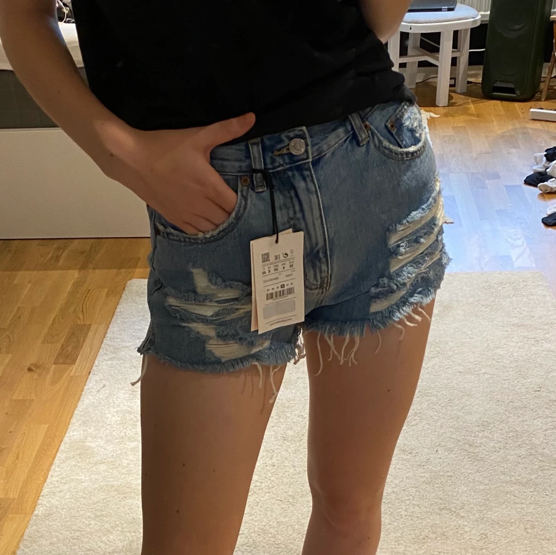 Fina jeansshorts💙