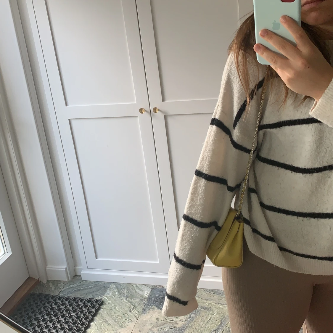 Gul väska glitter - 90