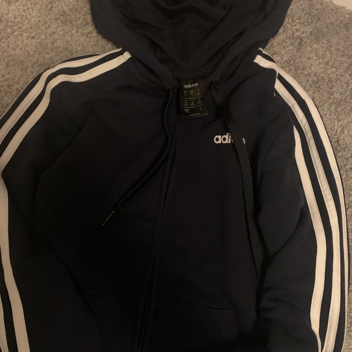 Adidas zip up hoddie - 90