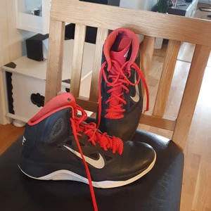 Nike basketskor - Bra stöd runt anklar. Använda en del, men fortfarande fina.