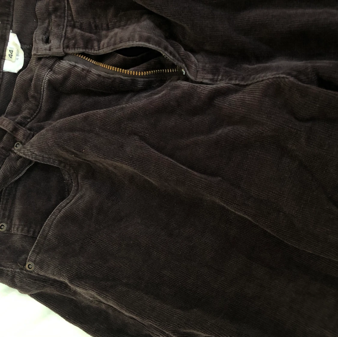 Bruna manchesterbyxor - 91