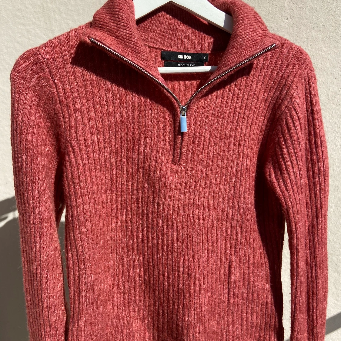 Zip tröja, rosa - 91