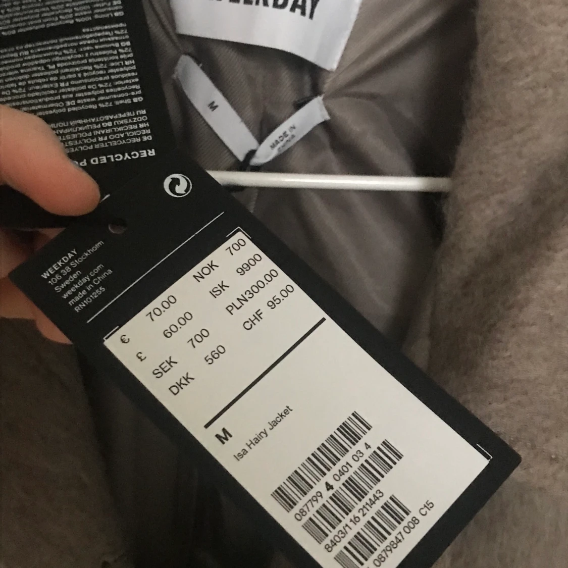 Helt ny weekdayjacka!! - 91