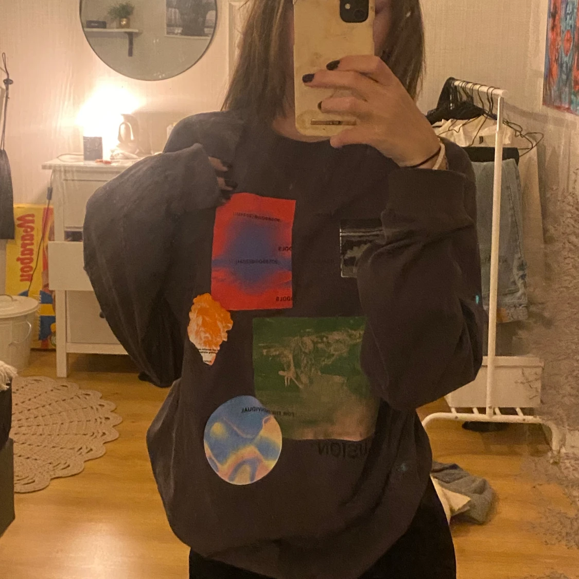 Långärmad tröja s - 90