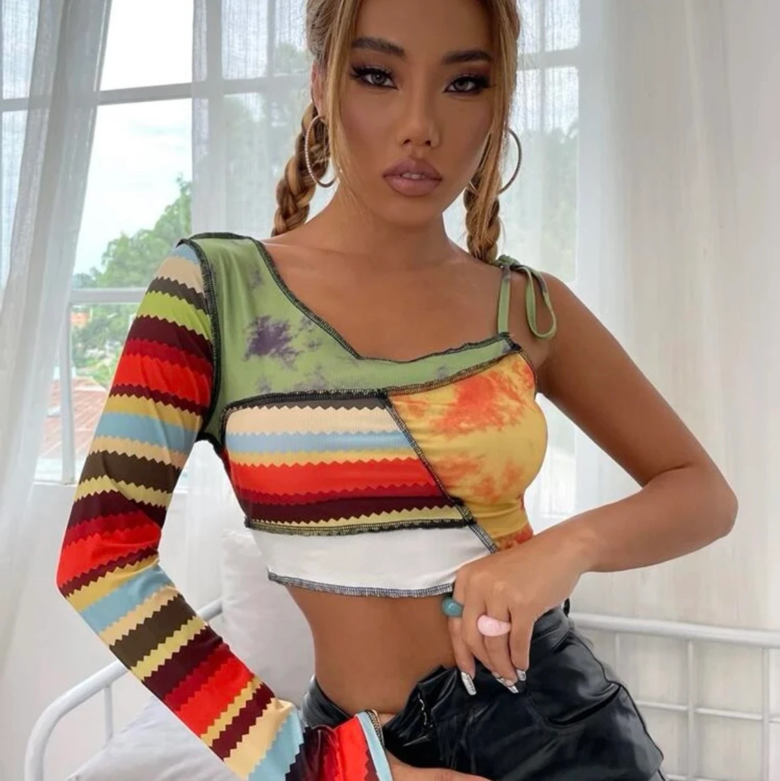 Färgglad topp - helt ny!