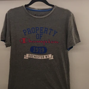 champion tshirt  - Fin grå champion tshirt kid collection i storlek junior large/ xs. Välanvänd och skön att sova och ha på sig på dagarna💕 frakt 45kr