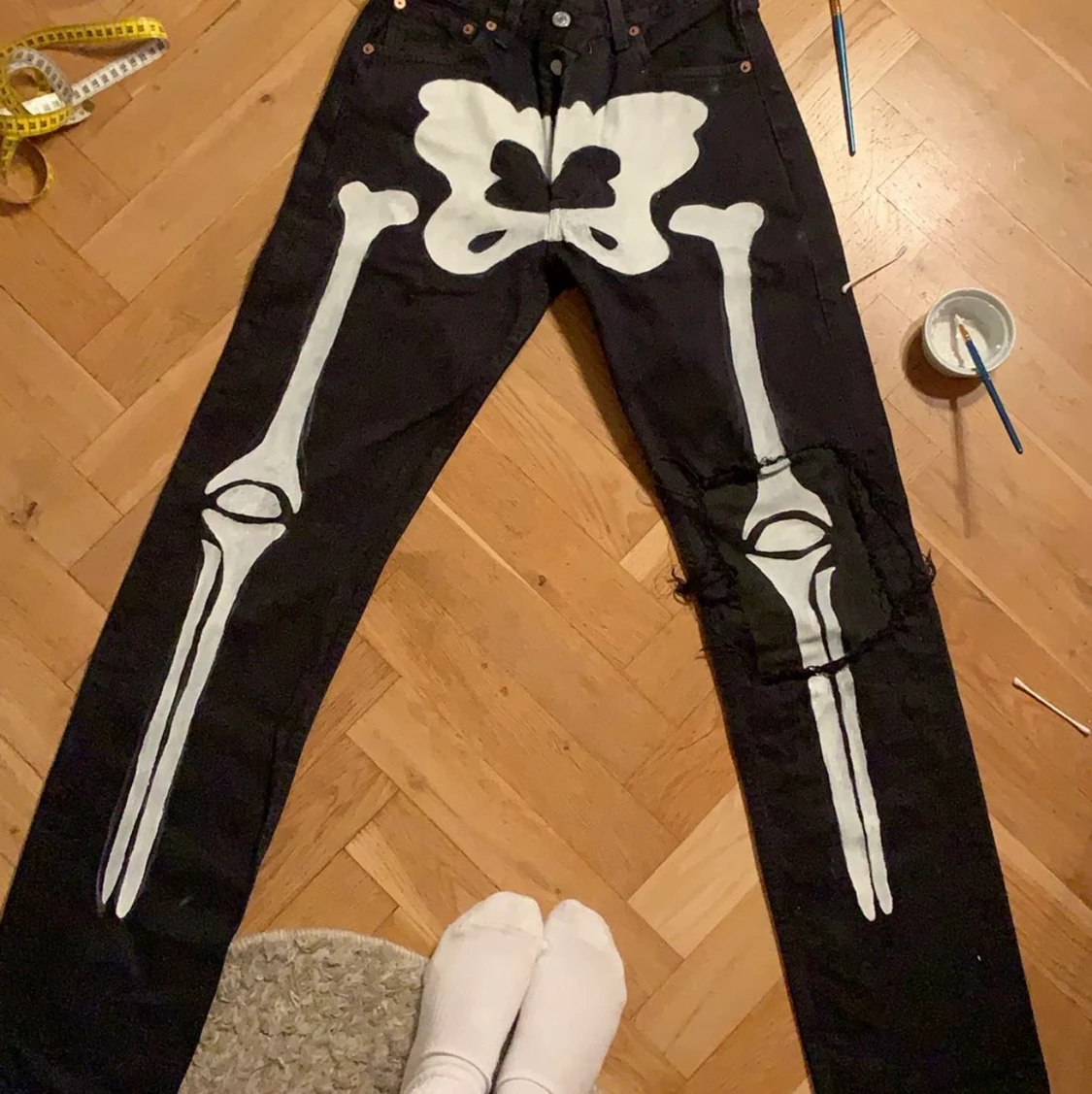 Skelett levis jeans - 90