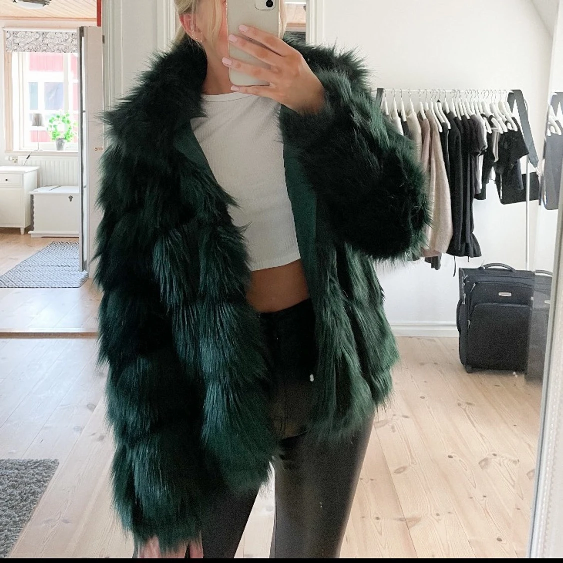 Faux fur jacka Nelly