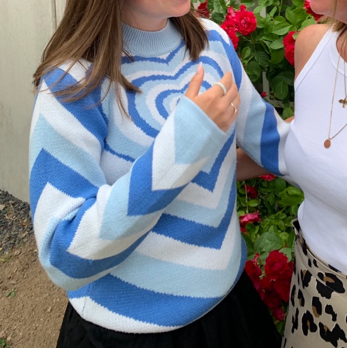 Cider heart sweater strl M