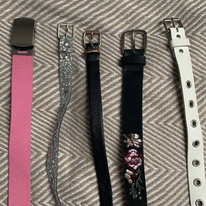 Diverse skärp - Fina skärp! 10 för en, 15 för två, 20 för tre! 