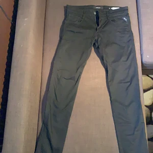 Replay jeans with stretch fit.  - Worn three times and absolutely loved these.  Loose fit