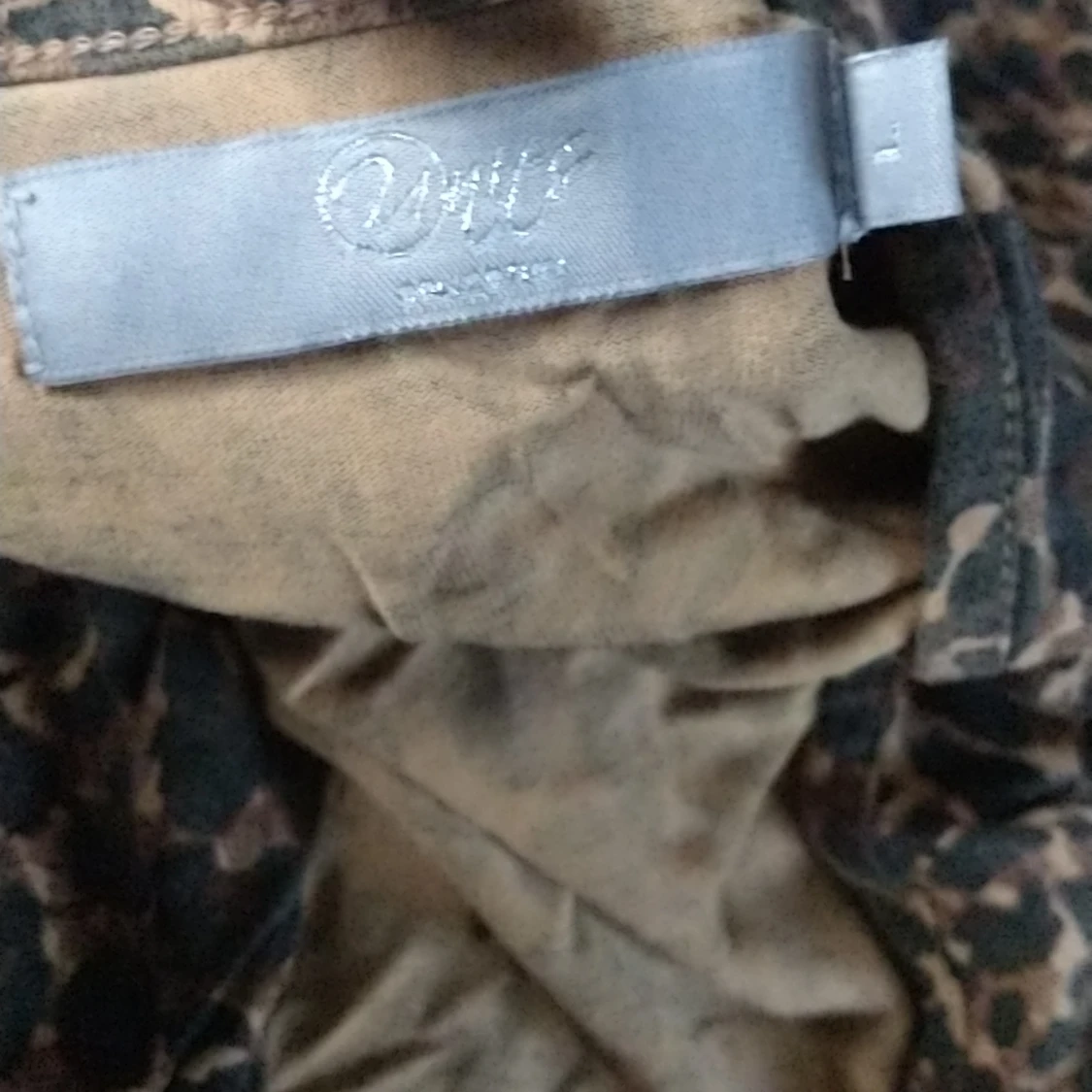 Leopard klänning - 91