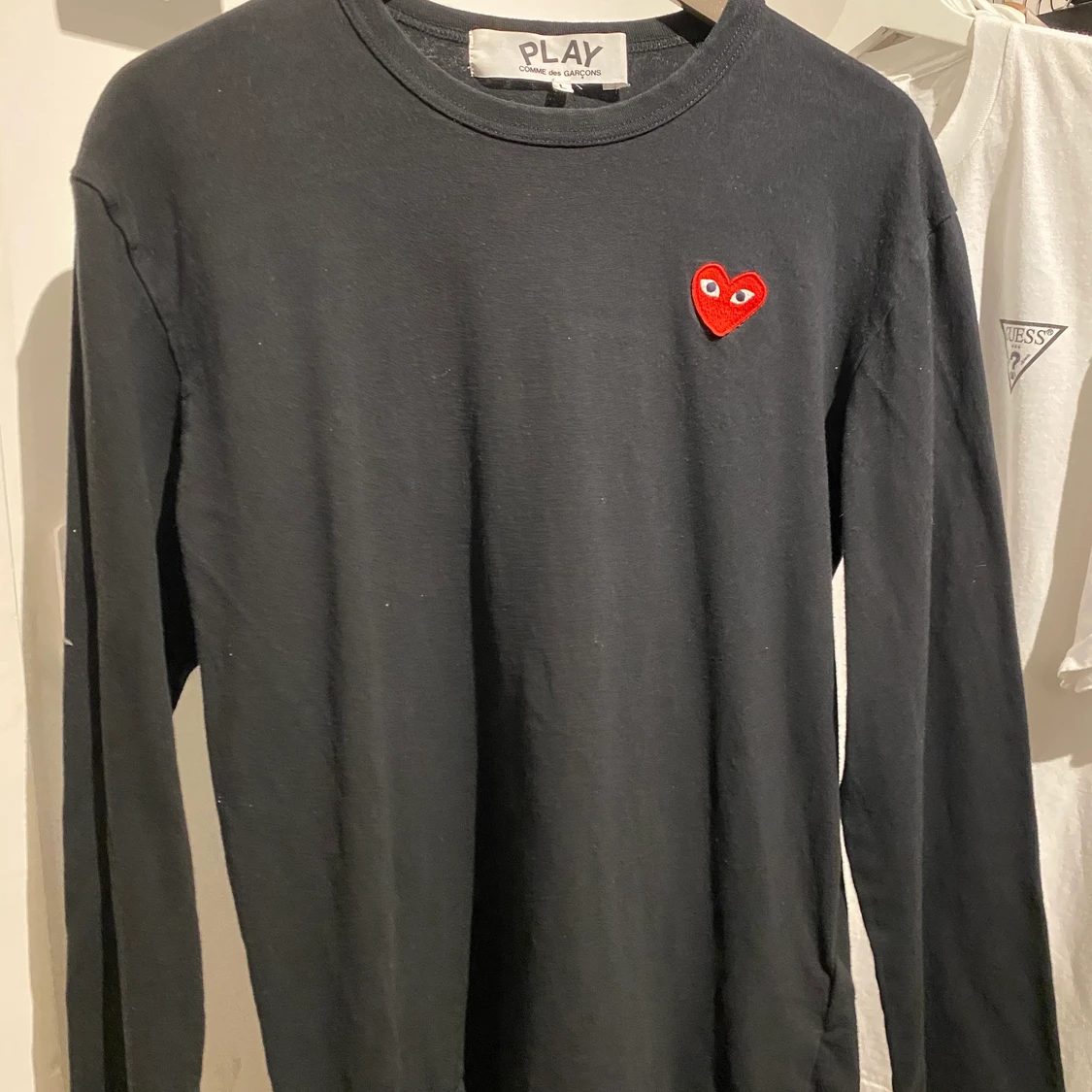Comme des garçons långärmad t-shirt