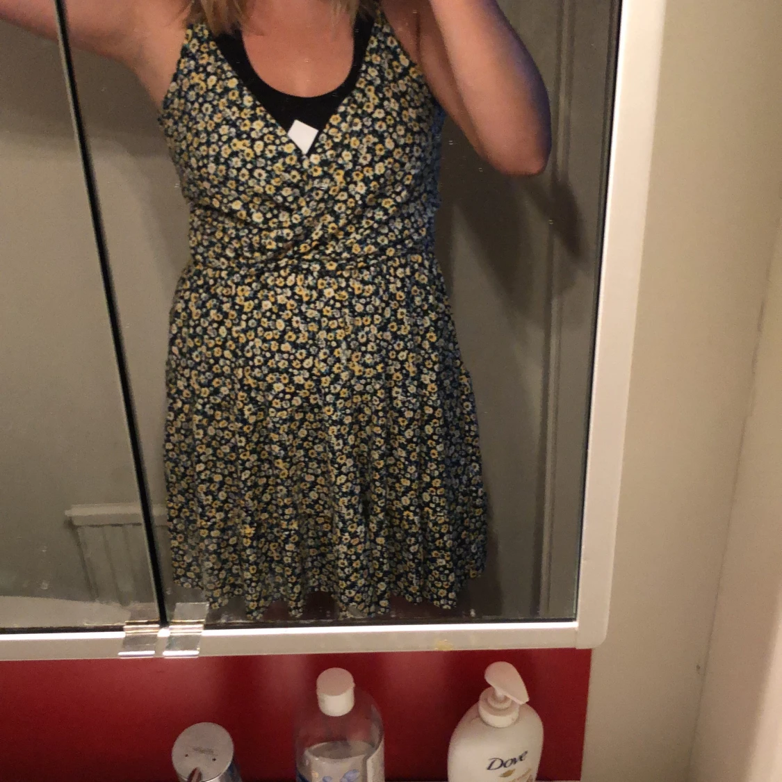 Blommig sommar klänning  - 90