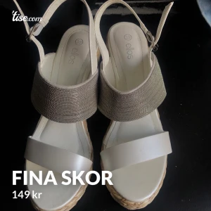 Fin sko - Använt som ny, kommer inte till användning 