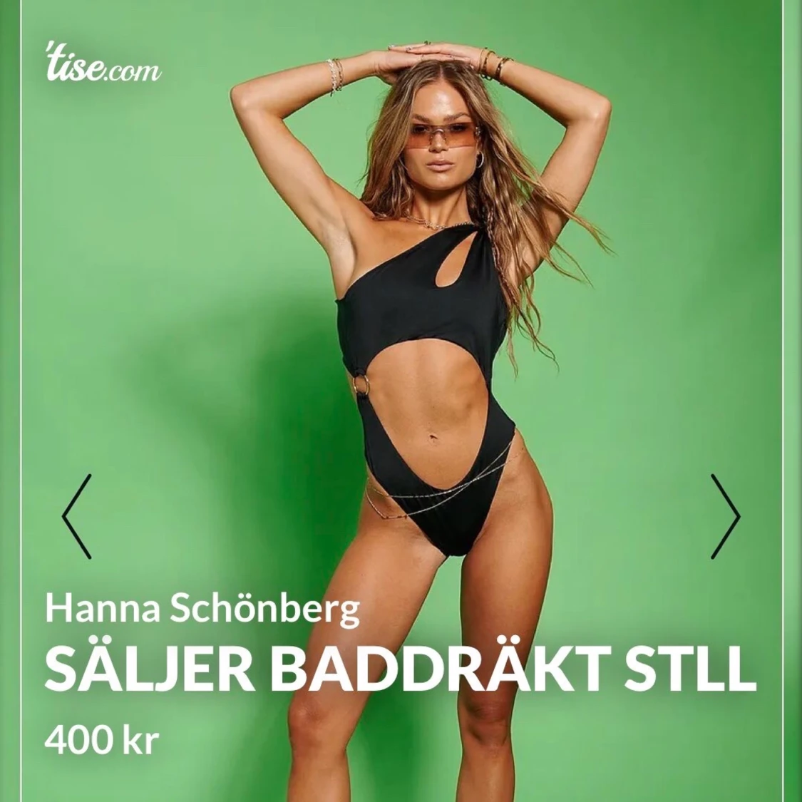 Baddräkt från Hanna Shönbergx Nakd stl L