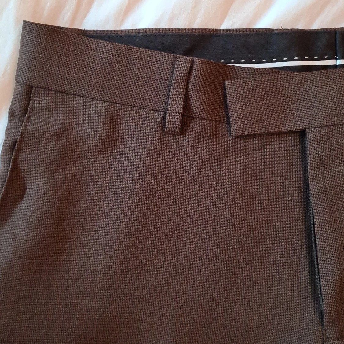 Bruna kostymbyxor från Bläck - 91