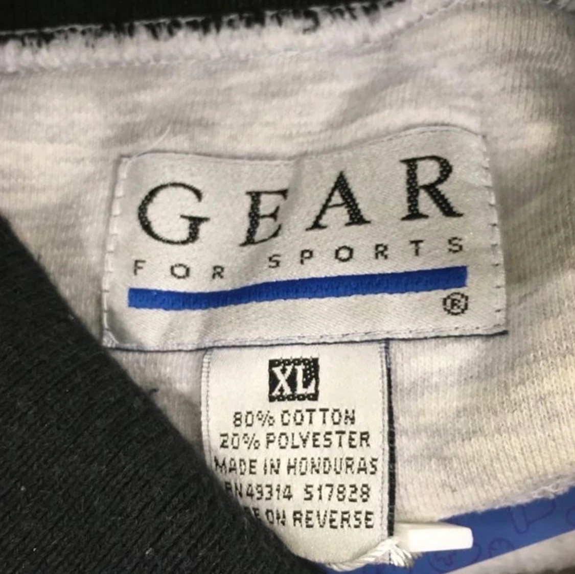 Collegetröja med polokrage  - 91