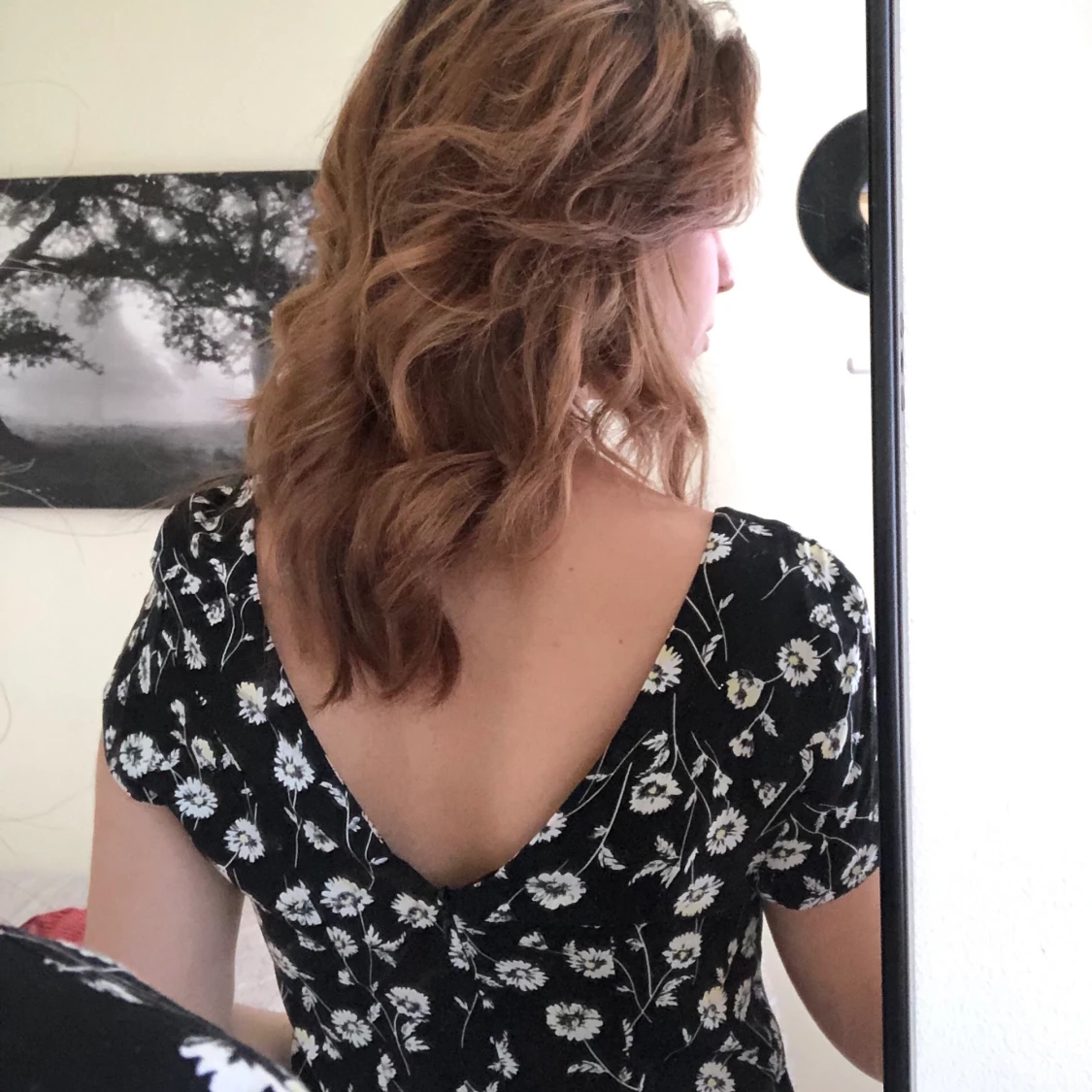 Blommig klänning - 90