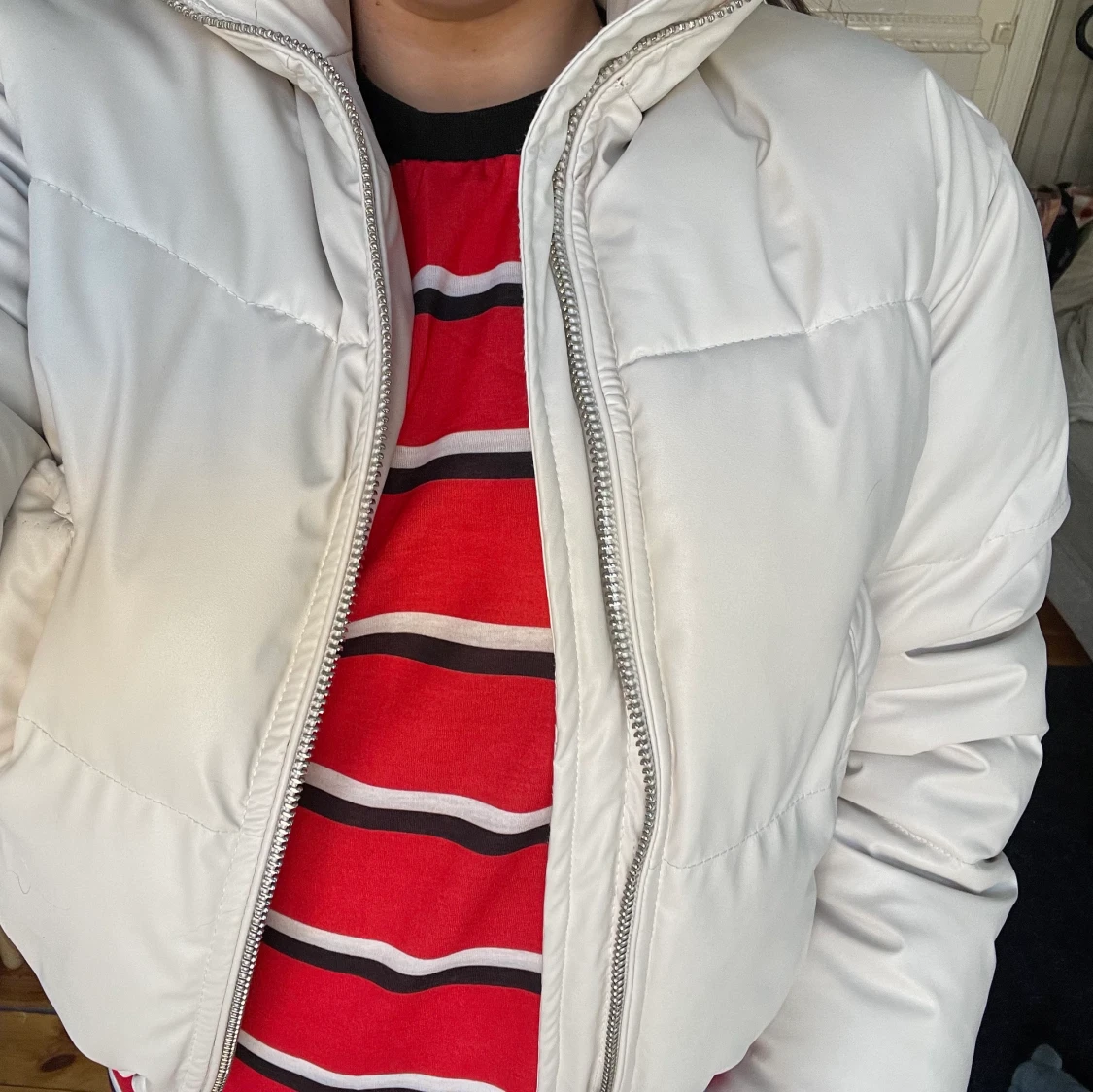 Jacka vit/beige  - 91