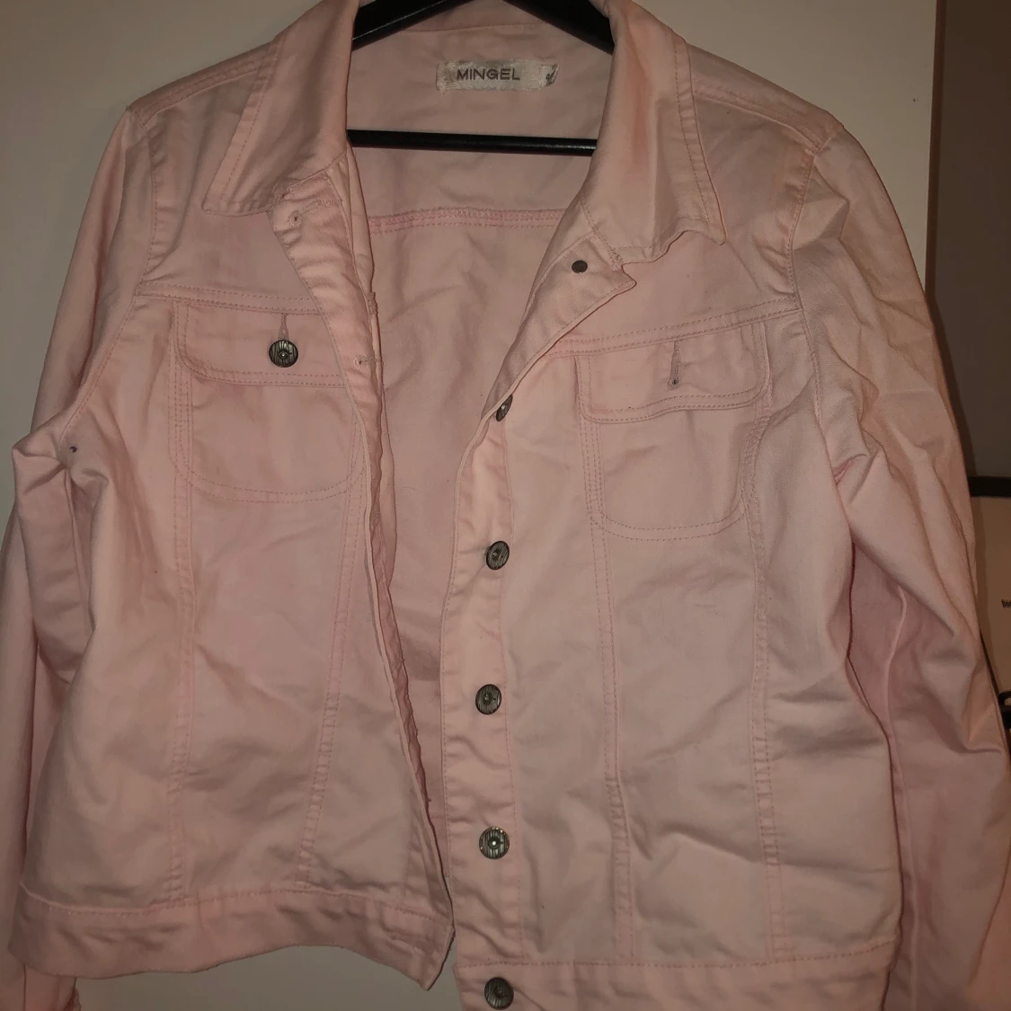 LjusRosa jeansjacka  - 90