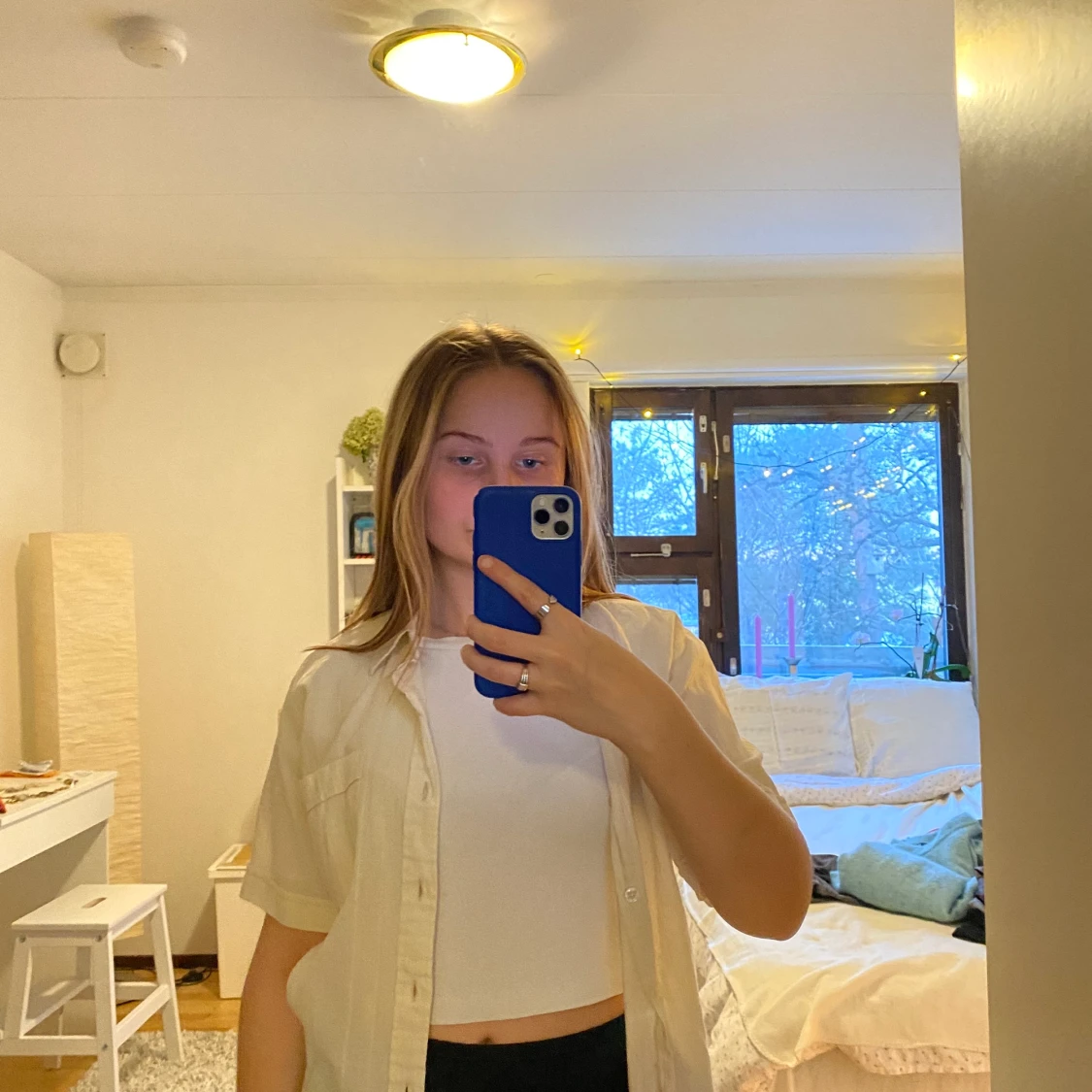 Perfekt trekvartsskjorta  - 90