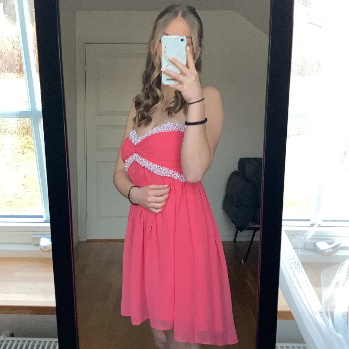 Rosa balklänning - 90