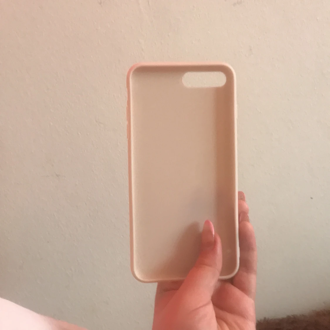 Beige mobilskal iPhone 7p/8p.  - 90