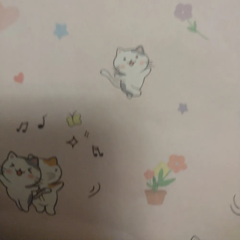 söta kawaii posters/papper med söta katter på.. köpt på kawaiishop. Övrigt.