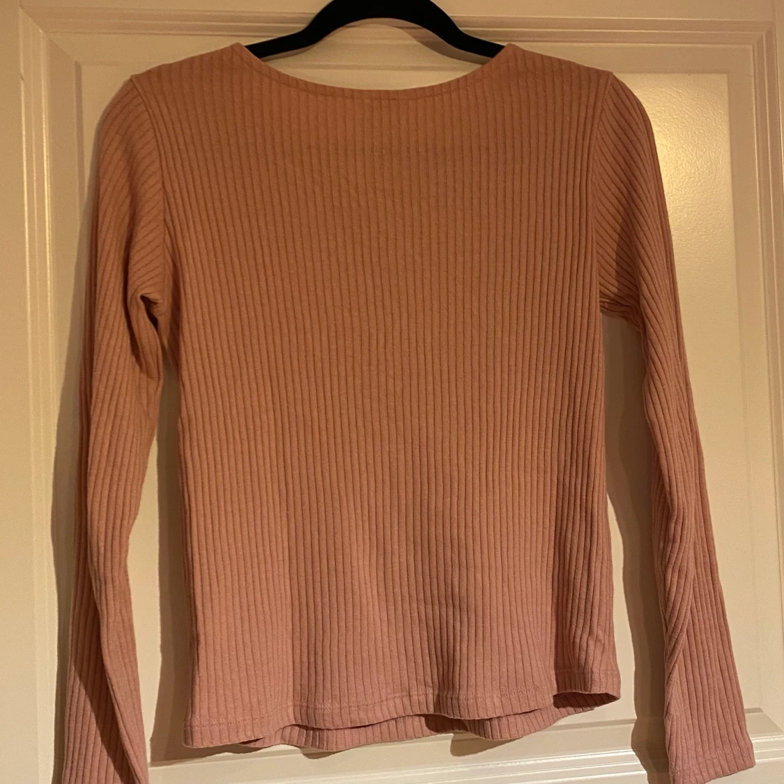 Gammelrosa tröja med snörning fram - 91