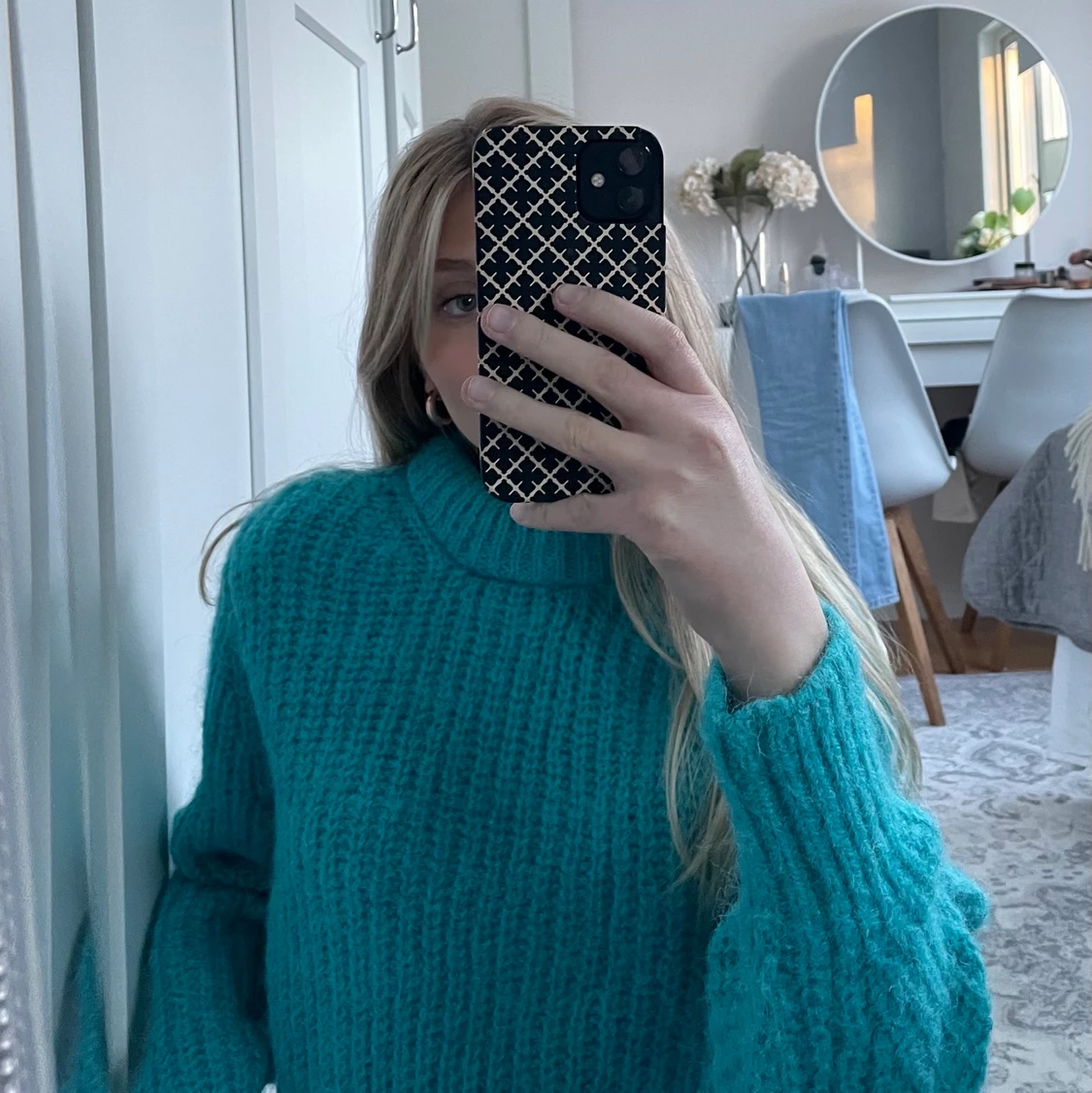 Stickad tröja från hm