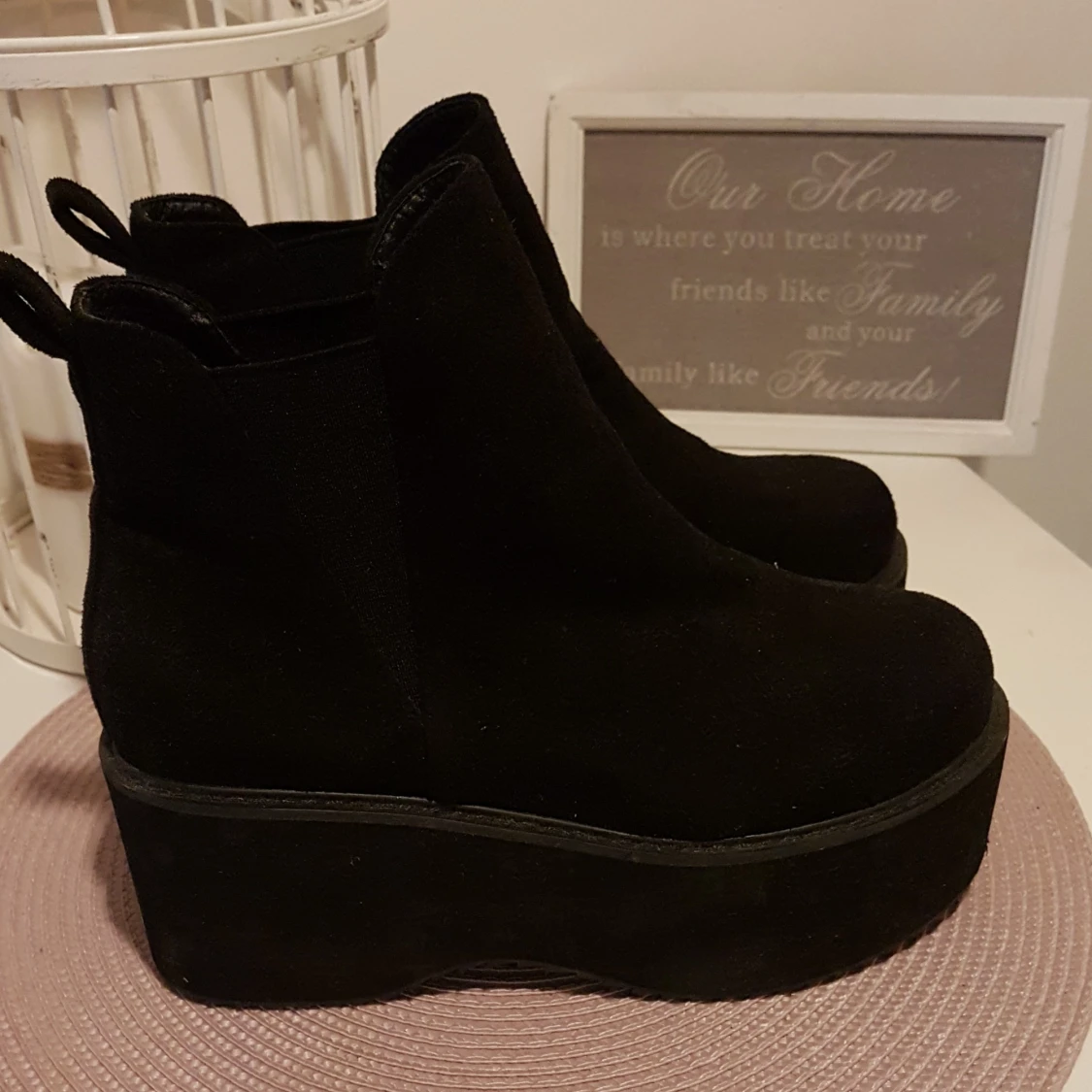 Platååboats/stövlett stl 38 . NY