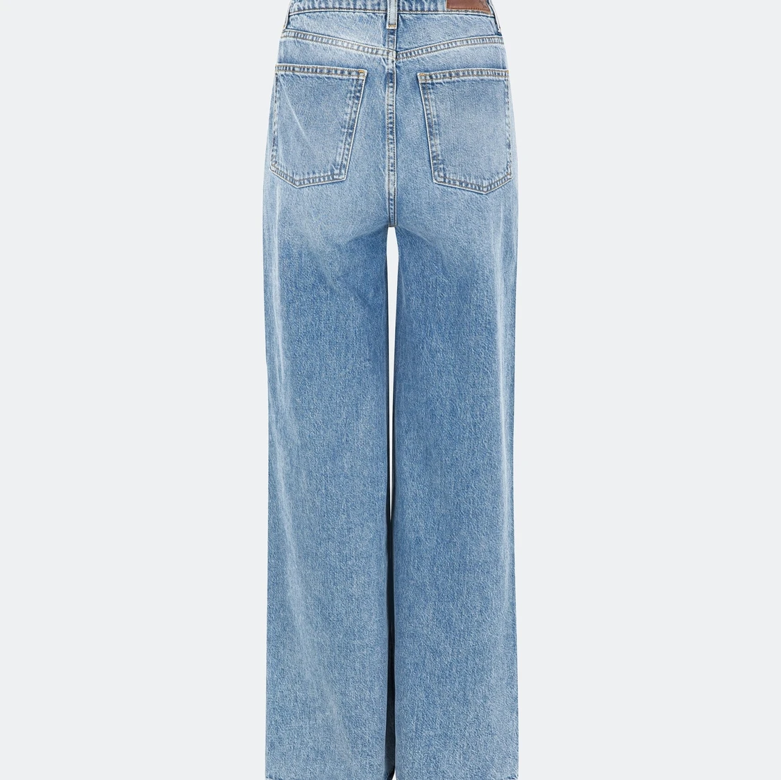 Blå wide jeans  - 90