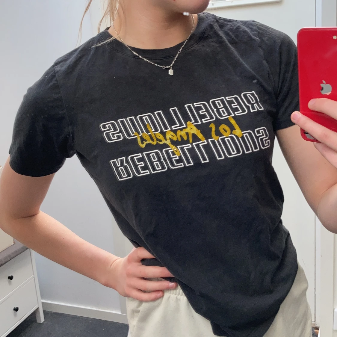 Gina svart T shirt - 90